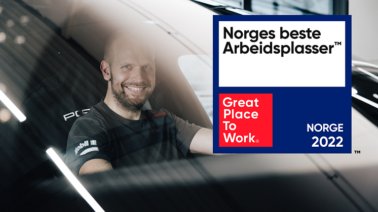 Hedin Performance Cars utsågs 2022 till en av Norges bästa arbetsplatser