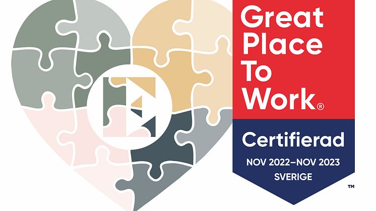Elitfönster får utmärkelsen som ett Great Place To Work 2023.