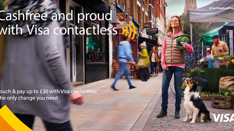 Visa Europe launches “Cashfree and Proud” campaign