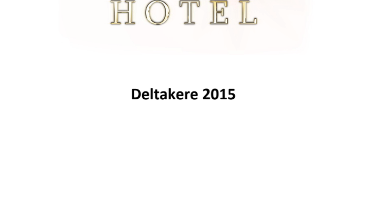Her er årets deltakere på Paradise Hotel 