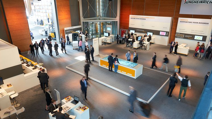 På CeMAT 2016 visar Jungheinrich nya lösningar inom integrering, digitalisering och automation