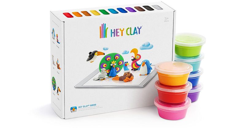 Hey Clay kombinerar lera med det digital lärandet