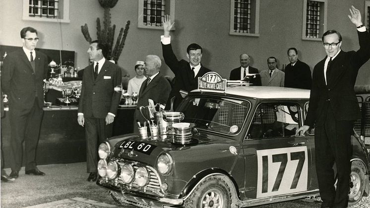 Rauno Aaltonen winner of Rallye Monte-Carlo Historique 1967