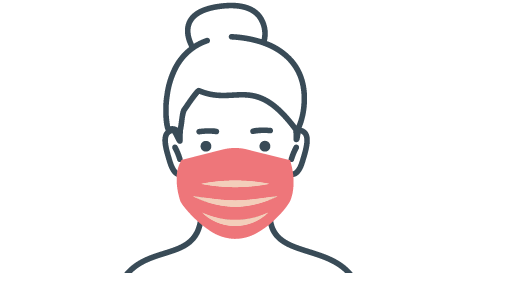 Personer med självrapporterad rosacea* upplever förvärrade symtom på grund av användning av ansiktsmask
