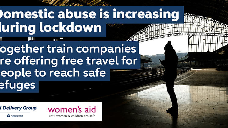 GTR is offering domestic abuse victims free train travel to refuge accommodation