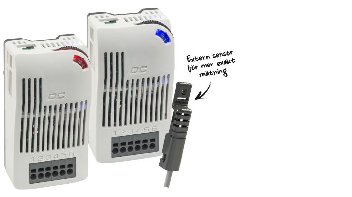 Elektronisk klimatreglering av höga DC-laster