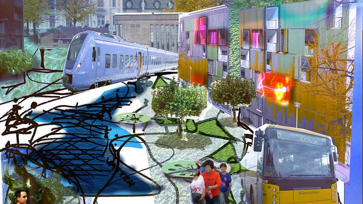 En ny vision för Sjöbo kommun är på gång och politikerna behöver medborgarnas synpunkter.  Illustration: Jesper Bergnordh