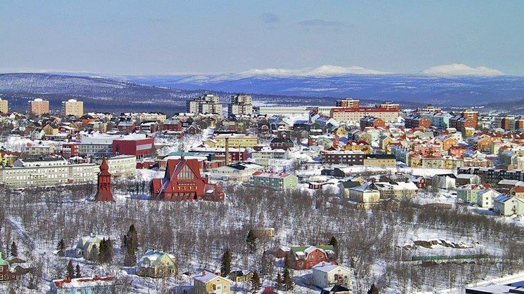 Kiruna innan stadsomvandlingen