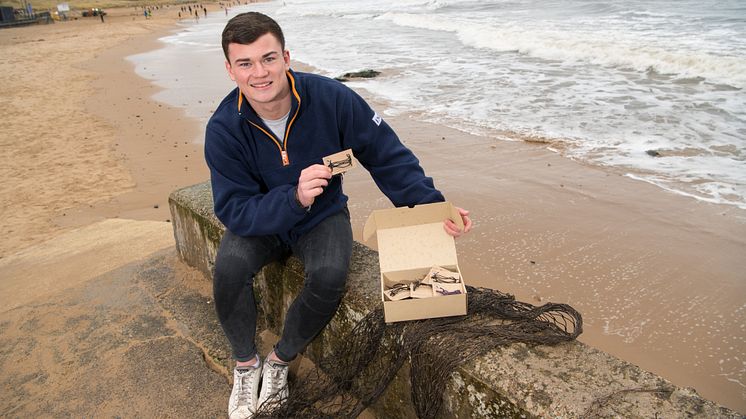 Nathan Smith with his marine awareness business