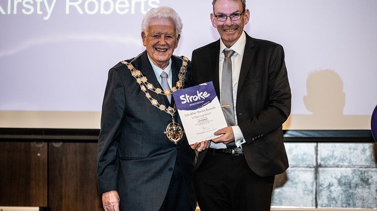 ​Chandlers Ford stroke survivor receives regional recognition