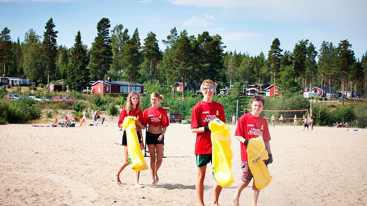 Sabis är huvudsponsor till Städa Sverige och går nu in med en insats för Stockholms alla stränder.