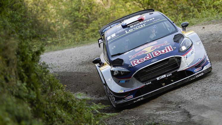 Dreifacher Rallye-Deutschland-Sieger Sébastien Ogier will am Steuer des Fiesta WRC die alleinige Führung in der Fahrerweltmeisterschaft zurück erobern