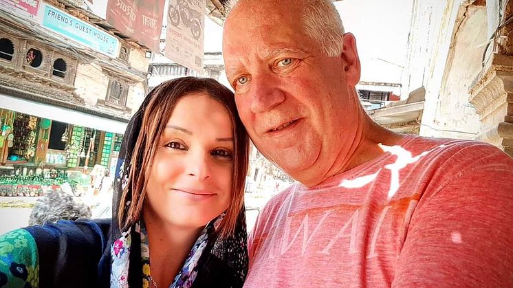 Rachael to support the Stroke Association after tragically losing Husband who was loved in the community