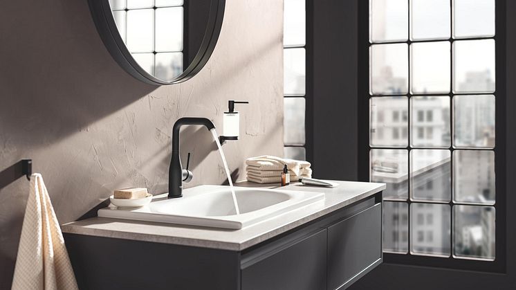 Valinnanvapautta: GROHE -värivalikoiman avulla voidaan luoda persoonallisia kylpyhuoneita