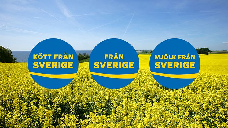 Den 20 april fyller den frivilliga ursprungsmärkningen Från Sverige ett år. I samband med det kompletteras märkena Från Sverige och Kött från Sverige med nya märket Mjölk från Sverige. 
