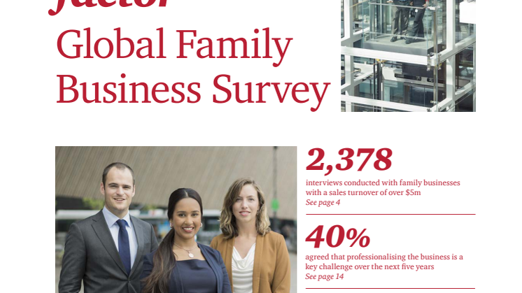 PwC Family Business Survey 2014 - Up close and professional - the family factor