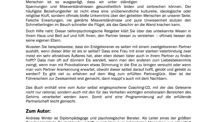 Waschzettel "Artgerechte Partnerhaltung"