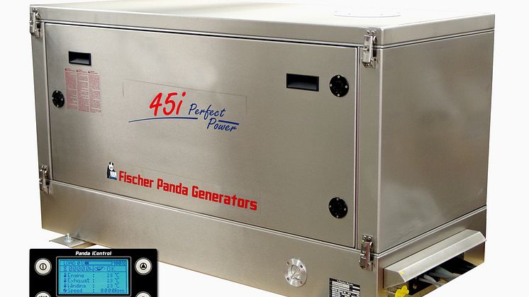 Fischer Panda's Panda 45i variable speed generator