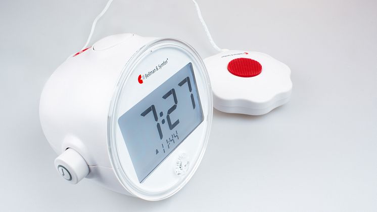 Väckarklocka med vibration