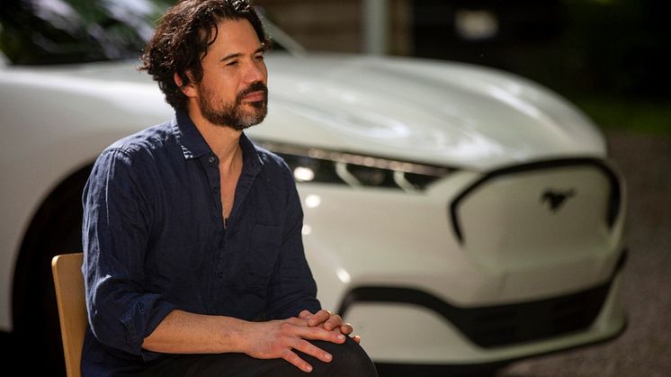 Ljudet från den helt elektriska Mustang Mach-E har blivit musik, tack vare producenten och artisten Matthew Dear.