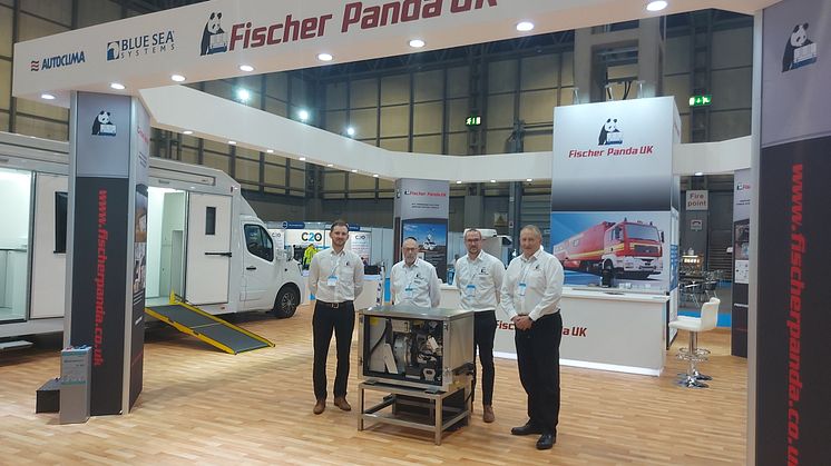 Fischer Panda UK at Commercial Vehicle Show Today