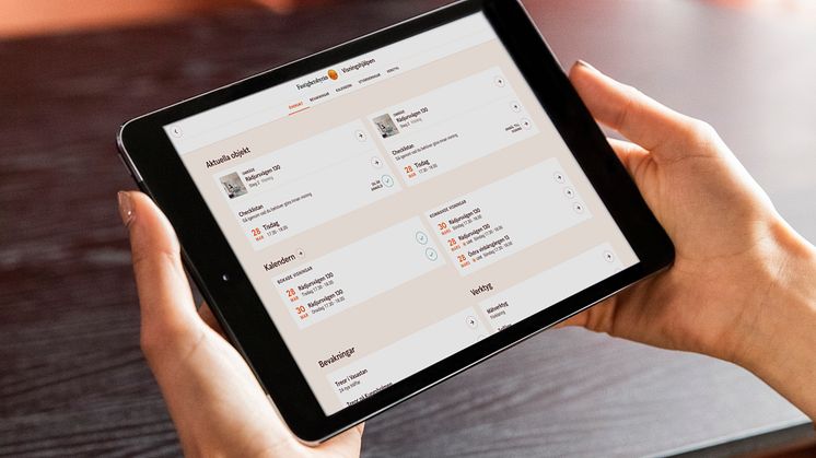 Fastighetsbyrån tar nya digitala steg med app och Visningshjälpen