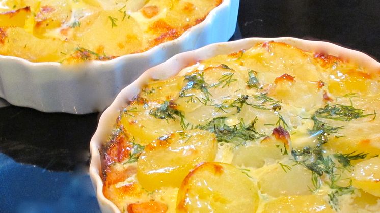 Månadens recept september - Halländsk Laxpudding 