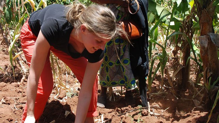 Gabriella Rubin och Niklas Kulls projektarbete Made in Kenya 