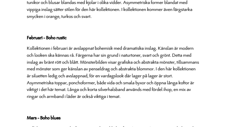 Våren 2015 hos INDISKA