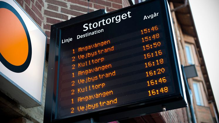 Ängelholm får eldrivna stadsbussar genom pilotprojekt 
