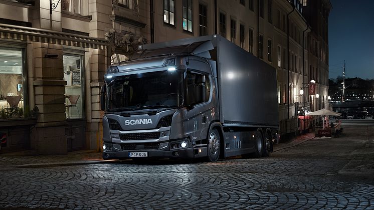 Der Scania L 320 Hybrid ist "Nachhaltiger Lkw des Jahres". 