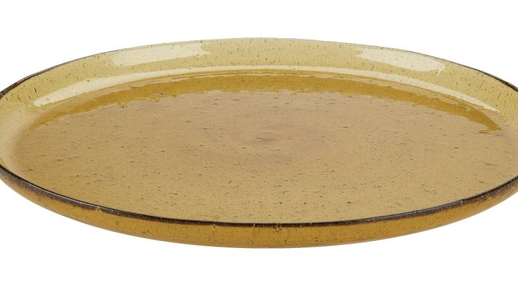 Serveringstallerken ELMER Ø33cm glas (65,- DKK)