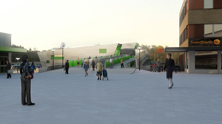 Tyréns projekterar Kallhälls stationsområde 