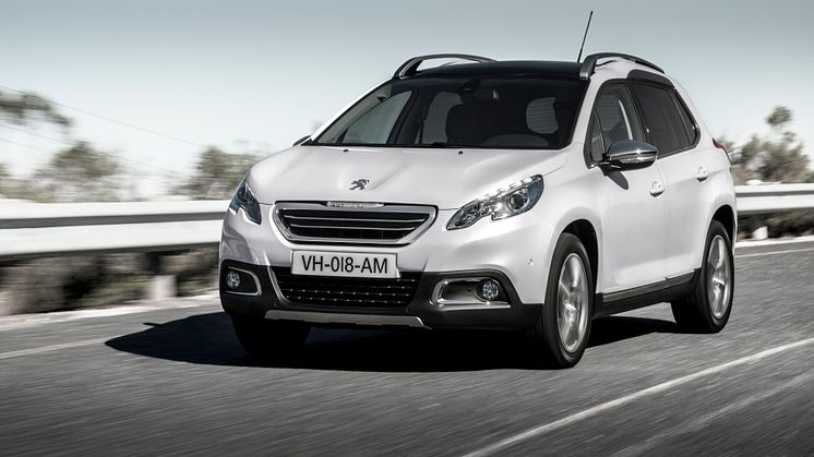 Peugeot fördubblar tillverkningen av nya crossovern 2008