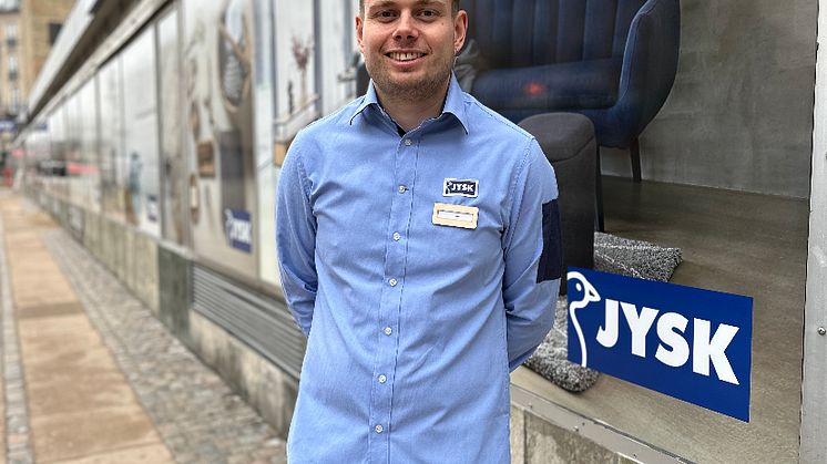 Butikschef Lukas Gotsæd