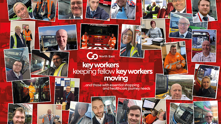 Go North East’s unsung bus drivers and support teams praised by fellow key workers 