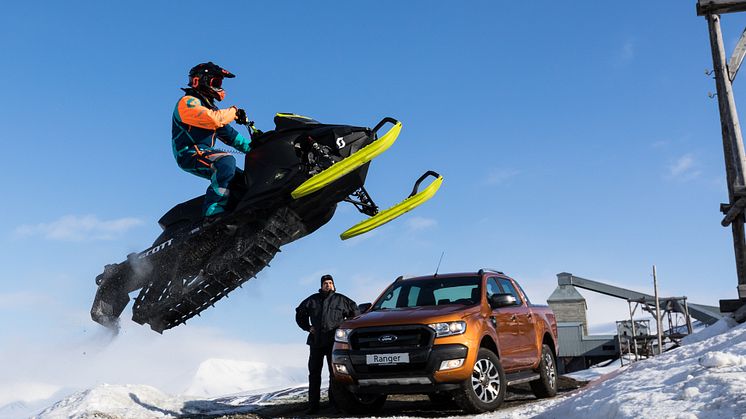 Verdens tøffeste pickup, Ford Ranger, erobrer Arktis!