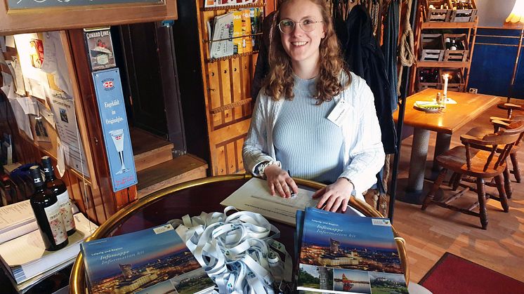 ITB-Warm Up - Theresa Wappes am Empfang im Marinehaus Berlin