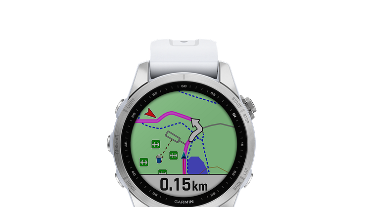 Garmin_fenix 7S_steinweiß_silber (c) Garmin Deutschland GmbH