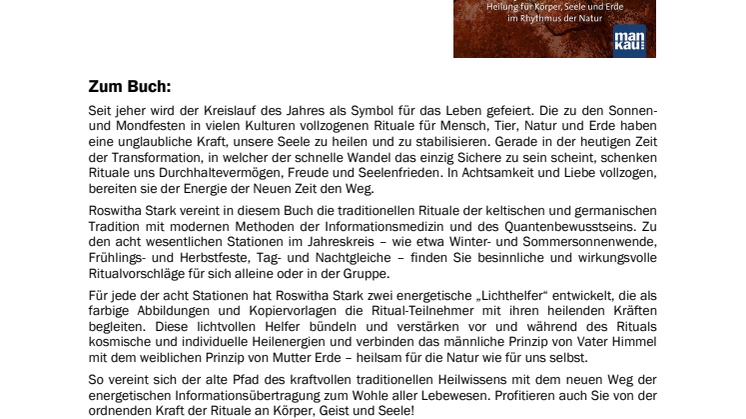 Waschzettel "Rituale im Jahreskreis"