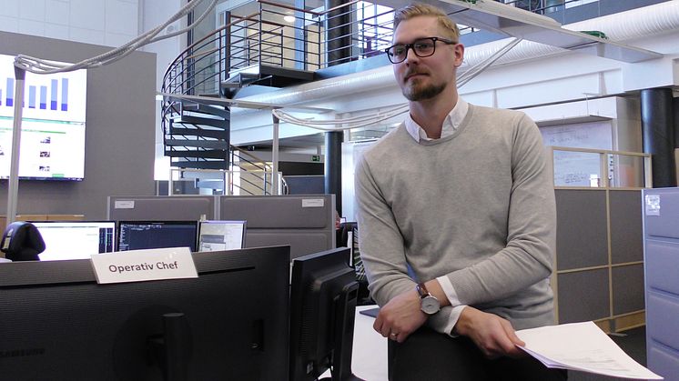 ​Kalle Lindh Vargas, operativ chef, har en samordnande roll för kundens bästa