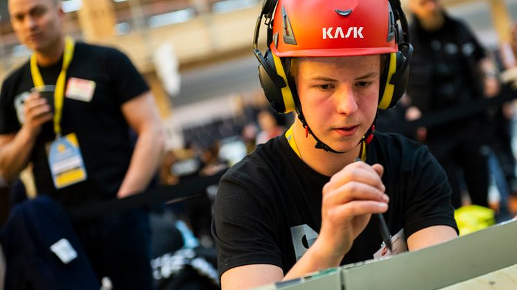 4:a Ludwig Berg från Kungsmadskolan i Växjö 