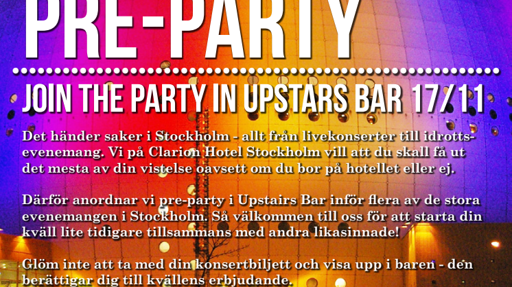Timbuktu & Damn på Clarion Hotel Stockholm