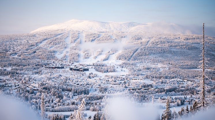 Trysil er kjent som et snøsikkert sted, men i år blir det muligens rekordår med snø. 