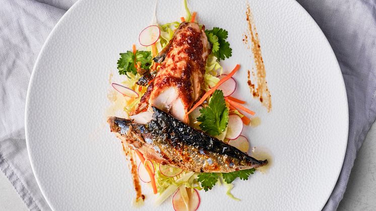 Grillet teriyaki-makrell fra Japan2