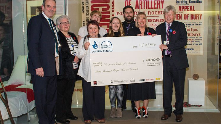 Bury remembers the First World War with Heritage Lottery Fund support