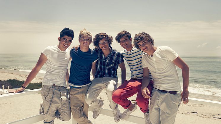  One Direction gör historia – direkt in som ETTA i USA