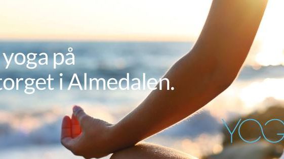 Yoga – för folkhälsan i Almedalen