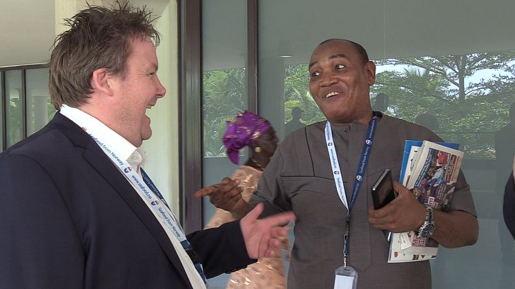 Norske fiskeeksportører møter importører i Nigeria