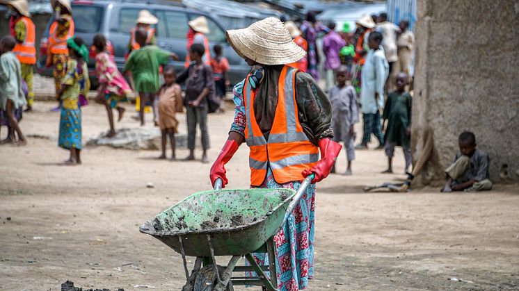 Förebyggande insatser som skapar jobb och försörjningsmöjligheter är viktiga i kampen mot rekrytering till våldsbejakande extremistgrupper. Foto: UNDP Nigeria / Rejoice Emmanuel